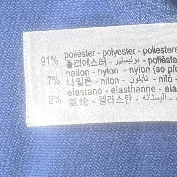 ZARA Fine-Waled Corduroy Oversized Blue Button-Up Shirt Size XS - Picture 5 of 15